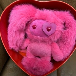 CJ Hendry Juju Ziggy hot pink valentines edition